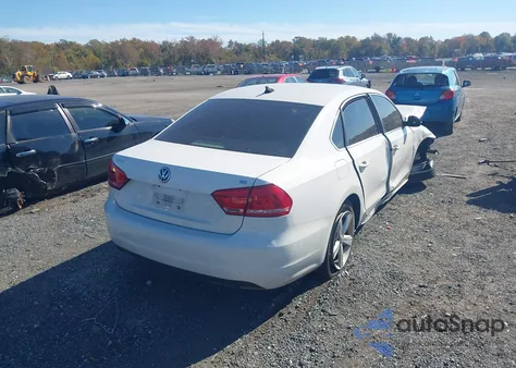 2013 Volkswagen Passat 2.5L Se from USA, damaged, VIN 1VWBP7A34DC099946